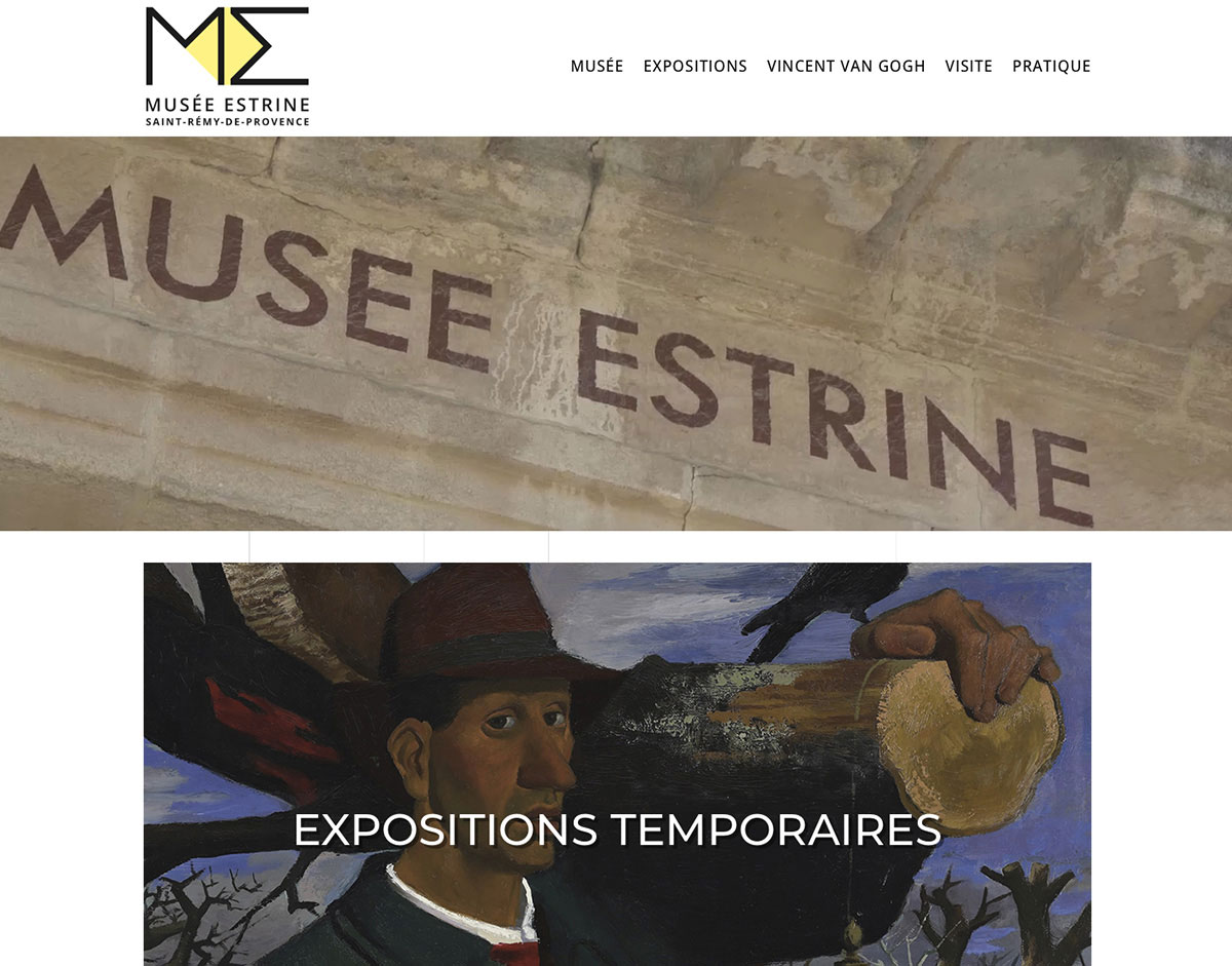 musee-estrine-creation-de-site Création de site web